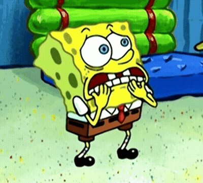 SpongeBob SquarePants Mouth Open GIF