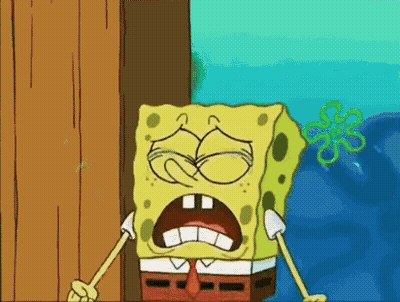 SpongeBob SquarePants Mouth Open GIF