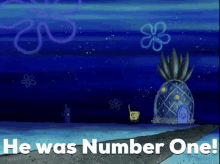 Spongebob Squarepants Number 1 Pineapple GIF
