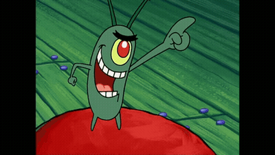 SpongeBob SquarePants Pointing GIF