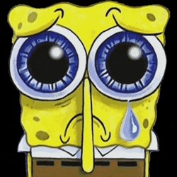 Spongebob Squarepants Sad Meme GIF