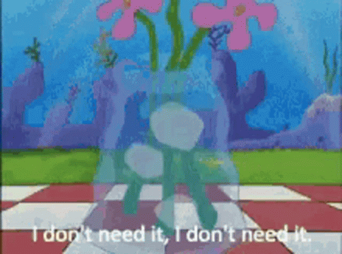 Spongebob Squarepants Says I Definitely Don T Need It GIF