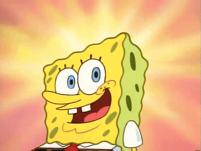 SpongeBob SquarePants Smiling Thumbs Up GIF