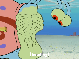 SpongeBob SquarePants Snail Gary Stomach Growling GIF