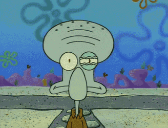 Spongebob Squarepants Squidward GIF