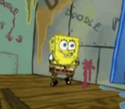 SpongeBob SquarePants Standing GIF