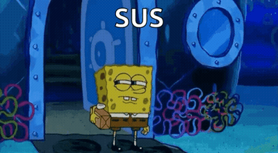 SpongeBob SquarePants Standing In Front Of Door GIF
