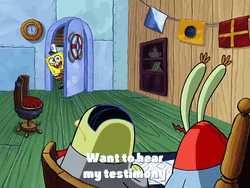 Spongebob Squarepants The Lost Mattress Witness Me GIF