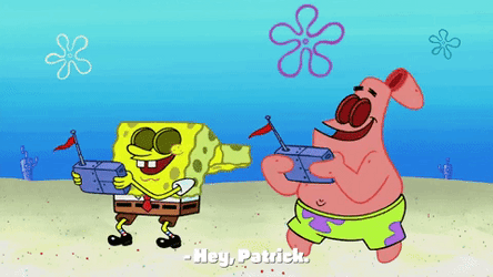 Spongebob SquarePants Whirly Brains Fire GIF