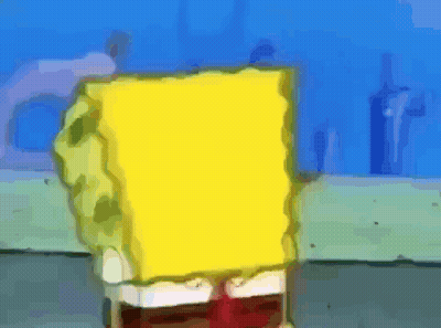 SpongeBob SquarePants Yellow Face GIF