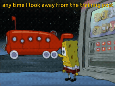 SpongeBob Standing By Vending Machine GIF