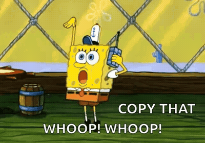 SpongeBob Talking On Phone Copy That Whoop GIF