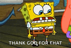 Spongebob Thank Goodness GIF