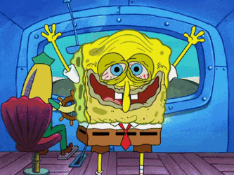 Spongebob Tired GIF
