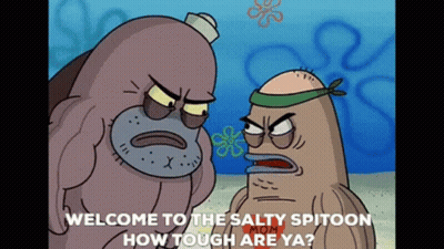 Spongebob Tough GIF