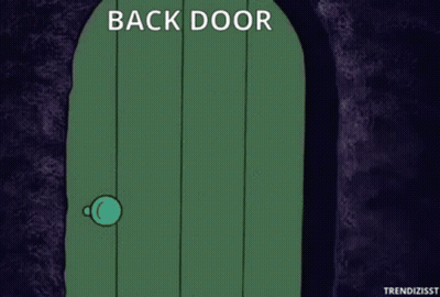 SpongeBob Trying To Open A Door GIF