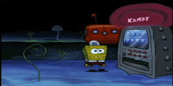 Spongebob Waiting For The Machine GIF