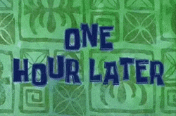 Spongebob Waiting Hours Later GIF