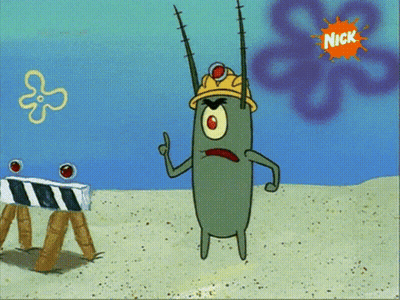 SpongeBob Wearing Hard Hat Giving Thumbs Up GIF