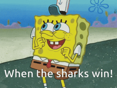 SpongeBob When The Sharks Win GIF