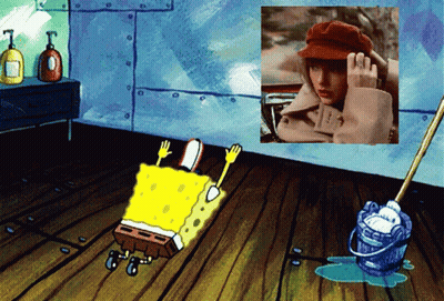 SpongeBob With Taylor Swift Poster GIF