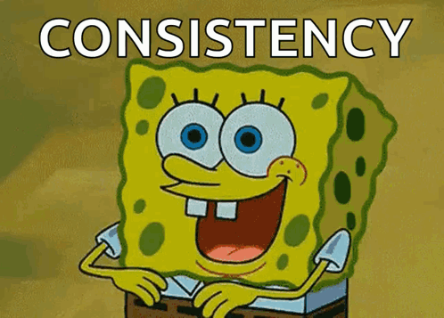 SpongeBob With Word Consistency GIF