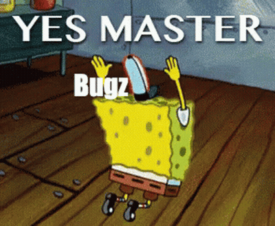 Spongebob Yes Master Bugz GIF