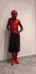 Spooderman Crazy Dance Move GIF
