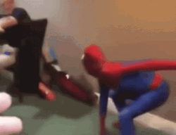 Spooderman Look At The Camera GIF