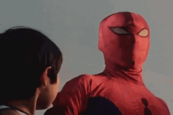 Spooderman Look The Boy GIF