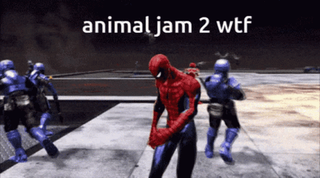 Spooderman Walking Away GIF