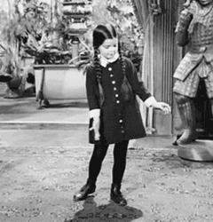 Spooky Cute Wednesday Addams GIF