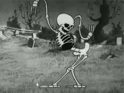 Spooky Dance Classic Skeleton