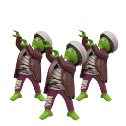 Spooky Dance LEGO Zombies GIF