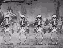 Spooky Dancing Skeleton Film