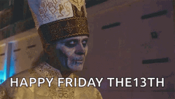 Spooky Friday Ghost Papa Nihil GIF