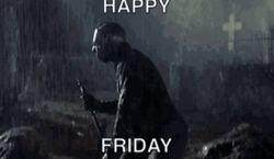 Spooky Friday The 13Th Jason Voorhees At Cemetery GIF