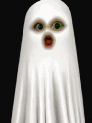 Spooky Ghost Filter GIF