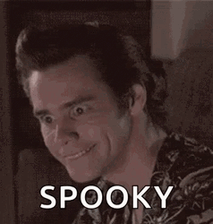 Spooky Jim Carrey Smile GIF