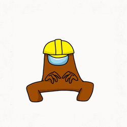 Spooky Month Dance Among Us Character GIF