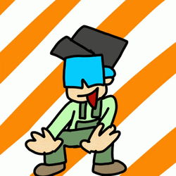 Spooky Month Dance Of Animated Man GIF