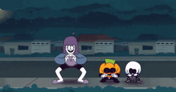 Spooky Month Dance Together GIF