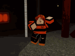 Spooky Month Pumpkin Robot Dance Awakening GIF