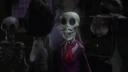 Spooky Scary Skeletons Jaw Drop GIF