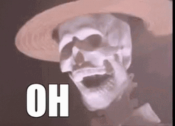 Spooky Scary Skeletons Oh Yeah GIF