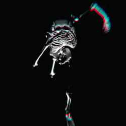 Spooky Scary Skeletons Running GIF