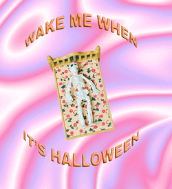 Spooky Season Wake Me When It's Halloween GIF