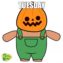 Spooky Tuesday Pants Bear Tuesday GIF