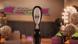 Spooky Wednesday Addams GIF