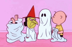 Spooky Wednesday Ghosts GIF
